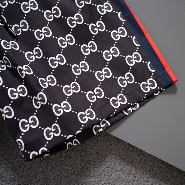 ブランドハーフパンツ細部ディテール